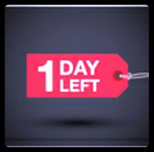 1 day sale only on all listings